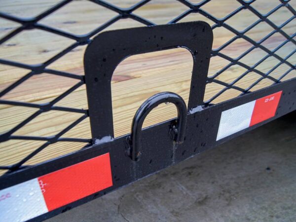 6.4x12 Straight Deck Utility Trailer with 6ft Mesh Sides (2) 3,500lbs - Image 11