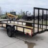5x14 Straight Deck Utility Trailer Tall Gate 3,500lb Axle - Image 4
