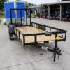 5x14 Straight Deck Utility Trailer Tall Gate 3,500lb Axle - Image 8