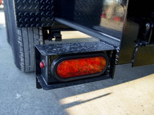 7x16 Gorilla Telescopic IBeam Dump Trailer with 2ft Sides (2) 7K Axles - Image 13