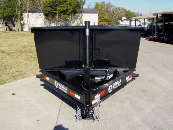 7x14 Gorilla Telescopic IBeam Dump Trailer with 3ft Sides (2) 7K Axles - Image 10