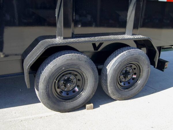 7x14 Gorilla Telescopic IBeam Dump Trailer with 3ft Sides (2) 7K Axles - Image 16