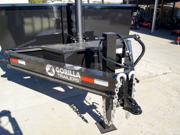 7x16 Gorilla Telescopic IBeam Dump Trailer with 2ft Sides (2) 7K Axles - Image 20