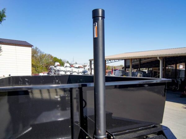 7x16 Gorilla Telescopic IBeam Dump Trailer with 2ft Sides (2) 7K Axles - Image 21