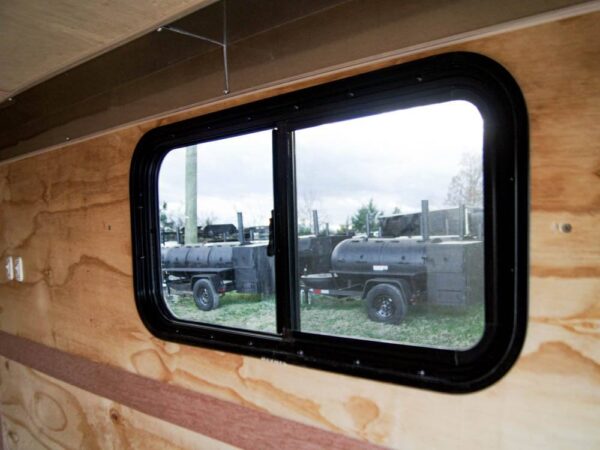 7x14 Black V-Nose Enclosed Trailer Blkout Pkg (2) 3,500lb Axles Elec Pkg - Image 11
