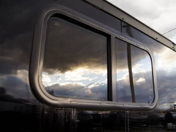 7x14 Black V-Nose Enclosed Trailer Blkout Pkg (2) 3,500lb Axles Elec Pkg - Image 19
