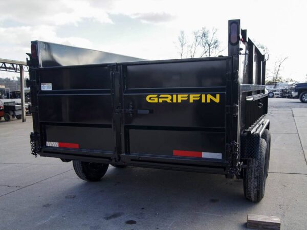 7x12 Hydraulic Dump Trailer with 3ft Sides (2) 6K Axles - Image 7