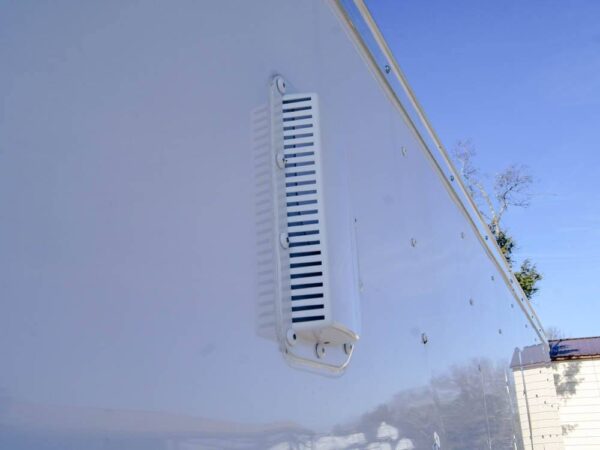 6x12 Flat Nose White Enclosed Trailer 3,500lb Axle - Image 15