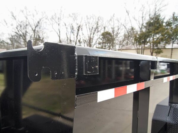 7x16 Gorilla Telescopic Gooseneck IBeam Dump Trailer 3ft Sides (2) 7K Axles - Image 18