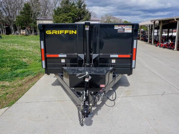 7x16 Telescopic Dump Trailer with 2ft Sides (2) 7K Axles GVWR 14K - Image 2