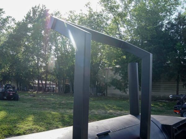 250 Gallon Pull-Behind BBQ Smoker Single Door with Counterweight 3500lb Axle - Image 18