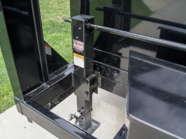 7x12 Gooseneck Hydraulic Dump Trailer with 4ft Side (2) 6K Axles - Image 16