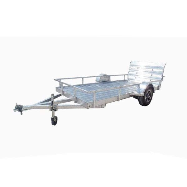 5'x12' All Aluminum Utility Trailer Straight 3500 lb Axle