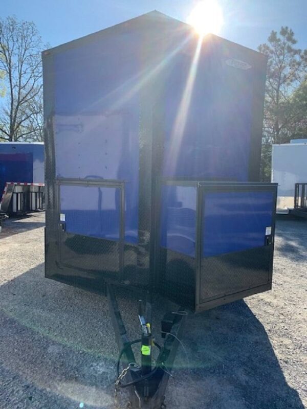 8.5 x 20' Cobalt Blue Food Vending Concession Food Trailer With Appliances - Image 5