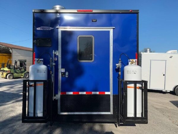 8.5 x 20' Cobalt Blue Food Vending Concession Food Trailer With Appliances - Image 15