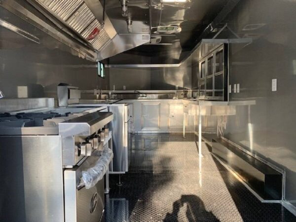 8.5 x 20' Cobalt Blue Food Vending Concession Food Trailer With Appliances - Image 7