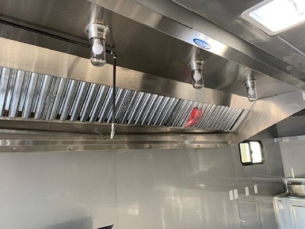 8.5 x 20' Cobalt Blue Food Vending Concession Food Trailer With Appliances - Image 14