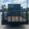 7x18 Black with Blackout Hybrid Enclosed Trailer (2) 7K Axles Storage - Image 7