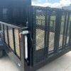 7x18 Black with Blackout Hybrid Enclosed Trailer (2) 7K Axles Storage - Image 14