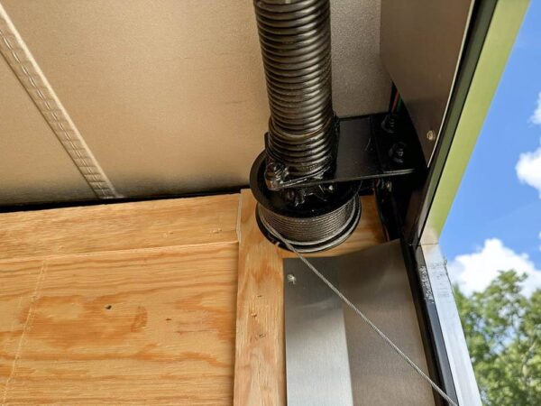 7x16 Black V-Nose Enclosed Storage Trailer (2) 3,500lb Axles - Image 16