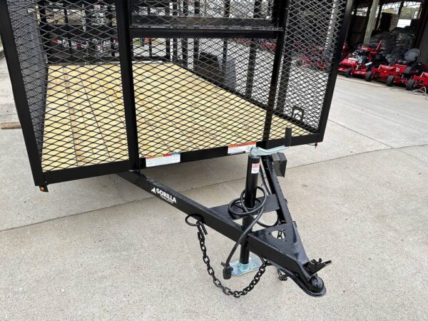 6.4x12 Straight Deck Aluminum Can Recycle Utility Trailer 3,500lb Axle with Brakes - Image 12