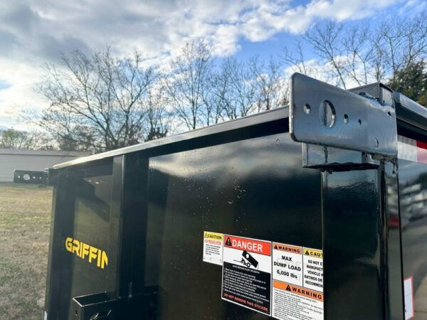 6x12 Hydraulic Dump Trailer with 4ft Sides (2) 5,200lb Axles - Image 11