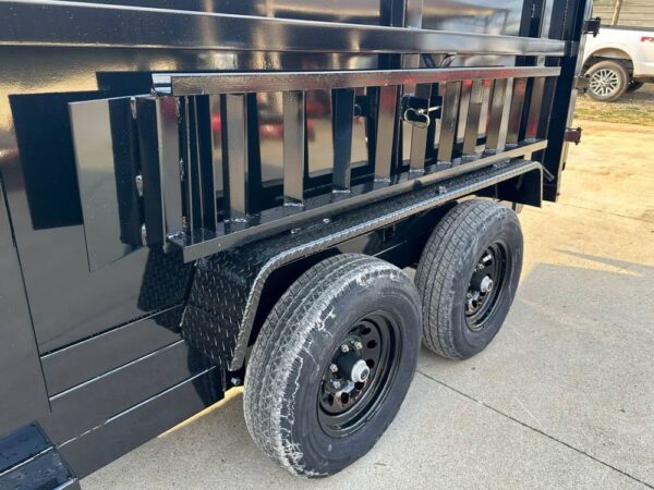 6x12 Hydraulic Dump Trailer with 4ft Sides (2) 5,200lb Axles - Image 12