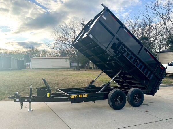 6x12 Hydraulic Dump Trailer with 4ft Sides (2) 5,200lb Axles - Image 19