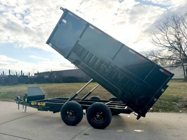 6x12 Hydraulic Dump Trailer with 4ft Sides (2) 5,200lb Axles - Image 20