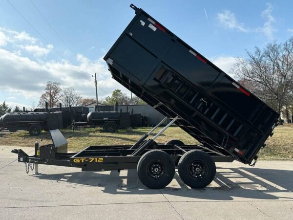 7x12 Hydraulic Dump Trailer with 3ft Sides (2) 6K Axles - Image 20