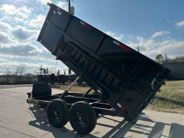 7x12 Hydraulic Dump Trailer with 3ft Sides (2) 6K Axles - Image 21