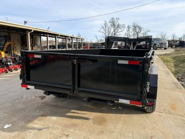 7x14 Gorilla Telescopic Gooseneck Dump Trailer - Image 4