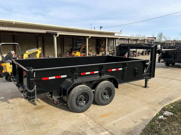 7x14 Gorilla Telescopic Gooseneck Dump Trailer - Image 5