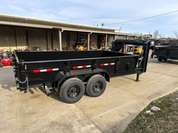 7x14 Gorilla Telescopic Gooseneck Dump Trailer - Image 7