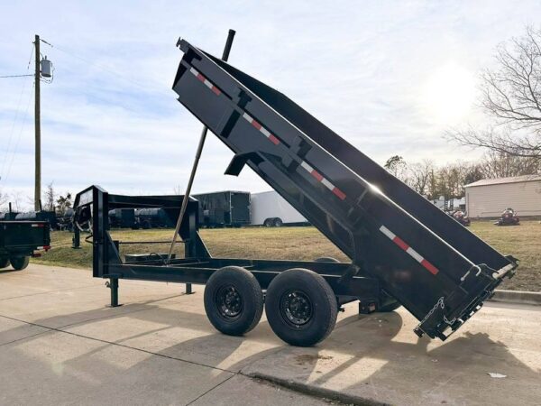 7x14 Gorilla Telescopic Gooseneck Dump Trailer - Image 22