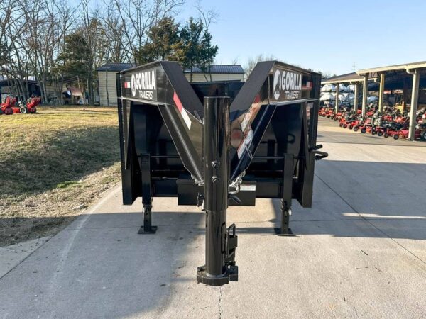 7x14 Gorilla Telescopic Gooseneck IBeam Dump Trailer 3ft Sides (2) 7K Axles - Image 2