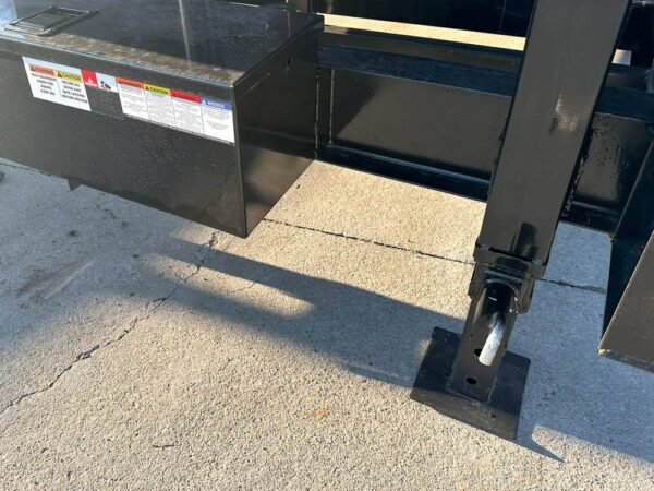 7x14 Gorilla Telescopic Gooseneck IBeam Dump Trailer 3ft Sides (2) 7K Axles - Image 11
