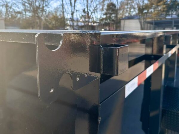 7x14 Gorilla Telescopic Gooseneck IBeam Dump Trailer 3ft Sides (2) 7K Axles - Image 12