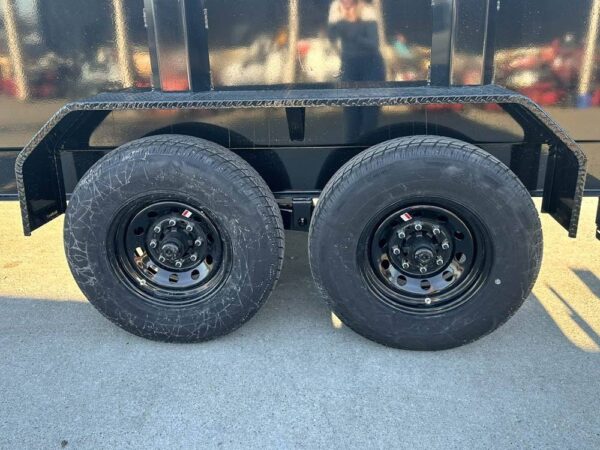 7x14 Gorilla Telescopic Gooseneck IBeam Dump Trailer 3ft Sides (2) 7K Axles - Image 13