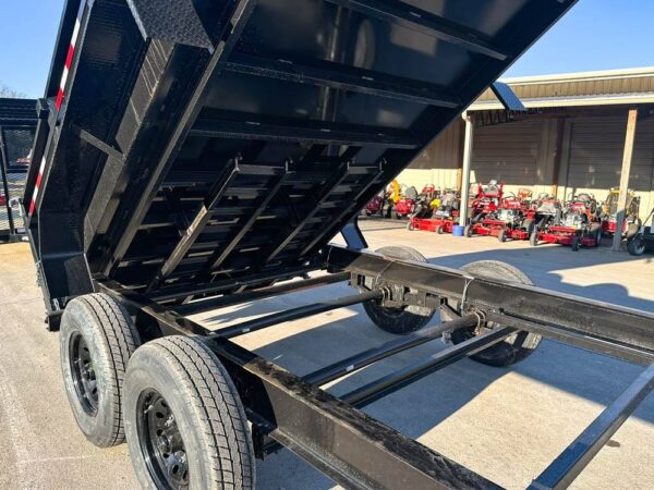 7x14 Gorilla Telescopic Gooseneck IBeam Dump Trailer 3ft Sides (2) 7K Axles - Image 19