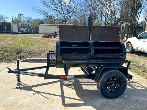 250 Gallon Pull Behind BBQ Charcoal Grill 3,500lb Axle - Image 16