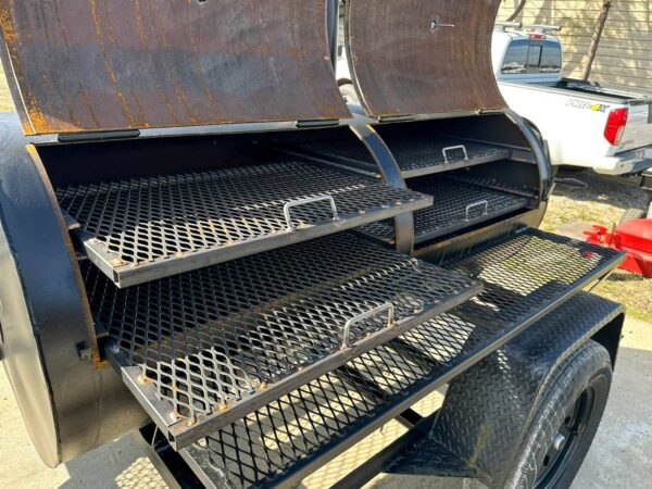250 Gallon Pull Behind BBQ Charcoal Grill 3,500lb Axle - Image 18