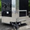 8.5' x 14' Black Concession BBQ Food Event Catering Trailer - Image 26