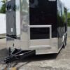 8.5' x 14' Black Concession BBQ Food Event Catering Trailer - Image 28
