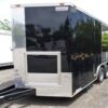 8.5' x 14' Black Concession BBQ Food Event Catering Trailer - Image 25