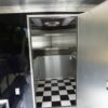 8.5' x 14' Black Concession BBQ Food Event Catering Trailer - Image 13