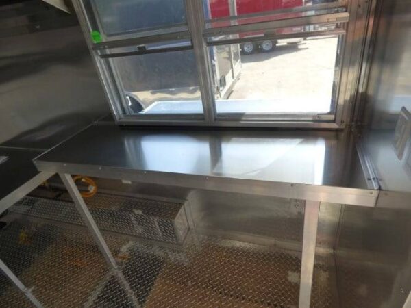 8.5' x 16' Concession Food Trailer Indigo Blue Catering Event - Image 17