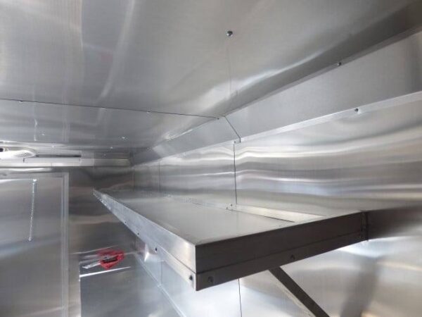 8.5' x 16' Concession Food Trailer Indigo Blue Catering Event - Image 15