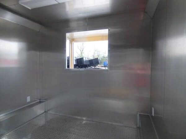 8.5' x 16' Concession BBQ Food Trailer Yellow Event Catering - Image 5