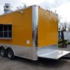 8.5' x 14' Concession Food Trailer Yellow Event Catering - Image 34
